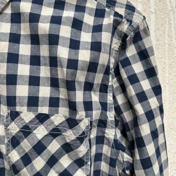 Urban Men's Long-Sleeved Checkered Cotton Shirt Size: M - Picture 5 of 5